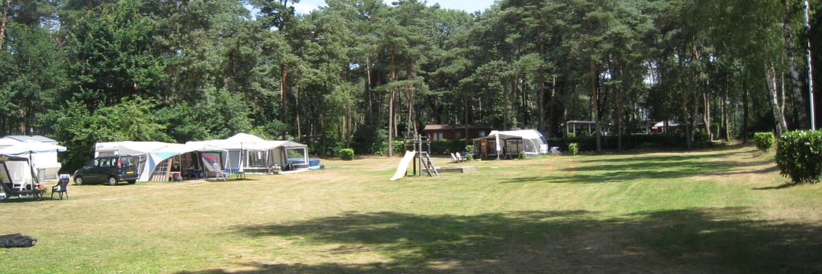 Kampeer- en chaletpark aan de Belgische grens